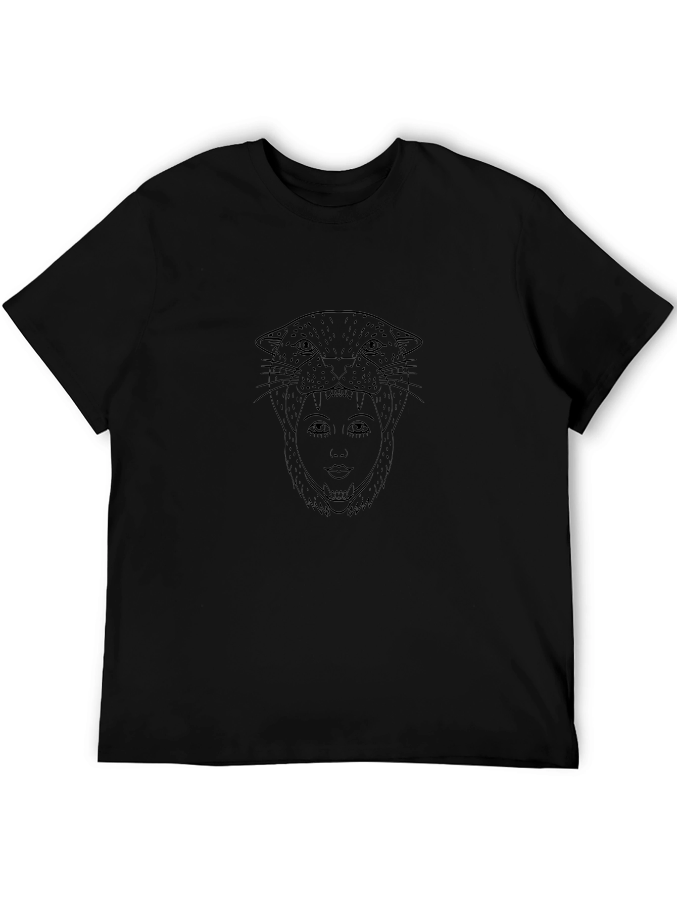 Black Panther Woman Graphic Tee