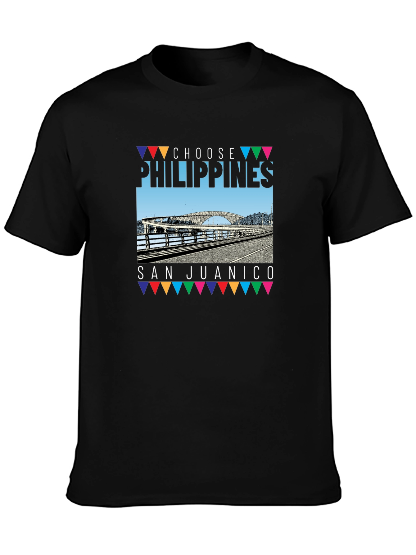 Choose Philippines San Juanico Bridge Graphic Tee