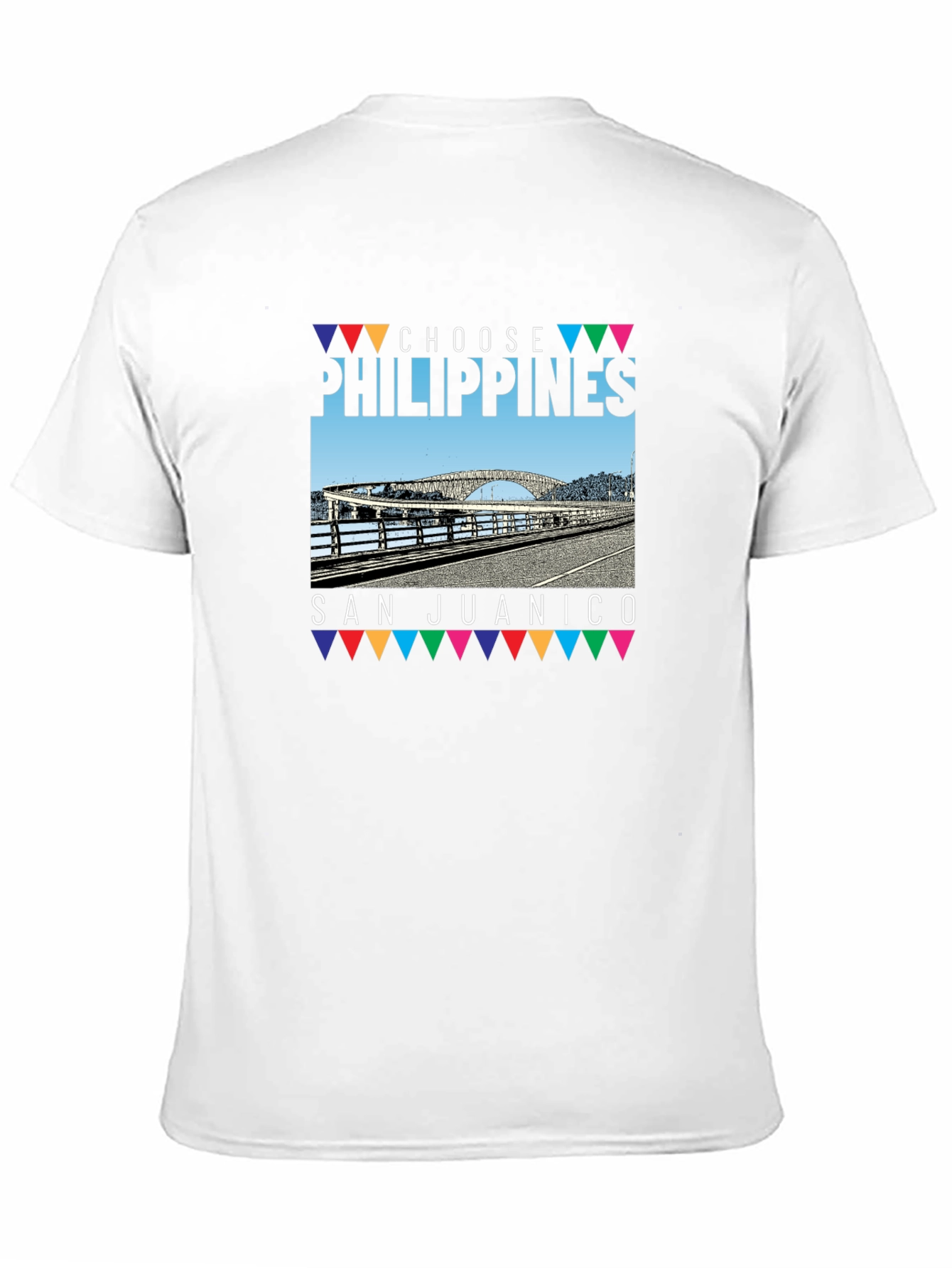Choose Philippines San Juanico Bridge Graphic Tee