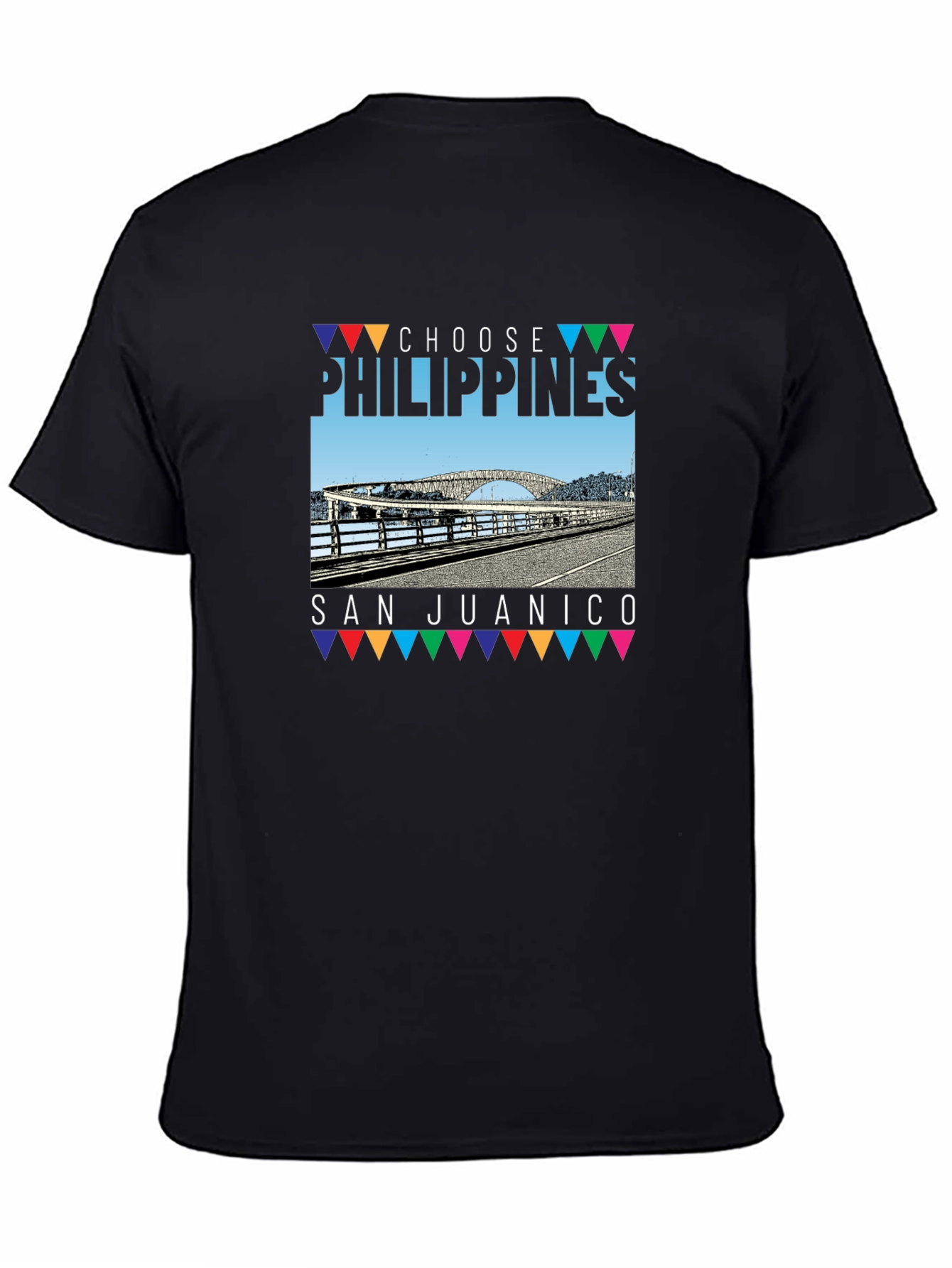 Choose Philippines San Juanico Bridge Graphic Tee