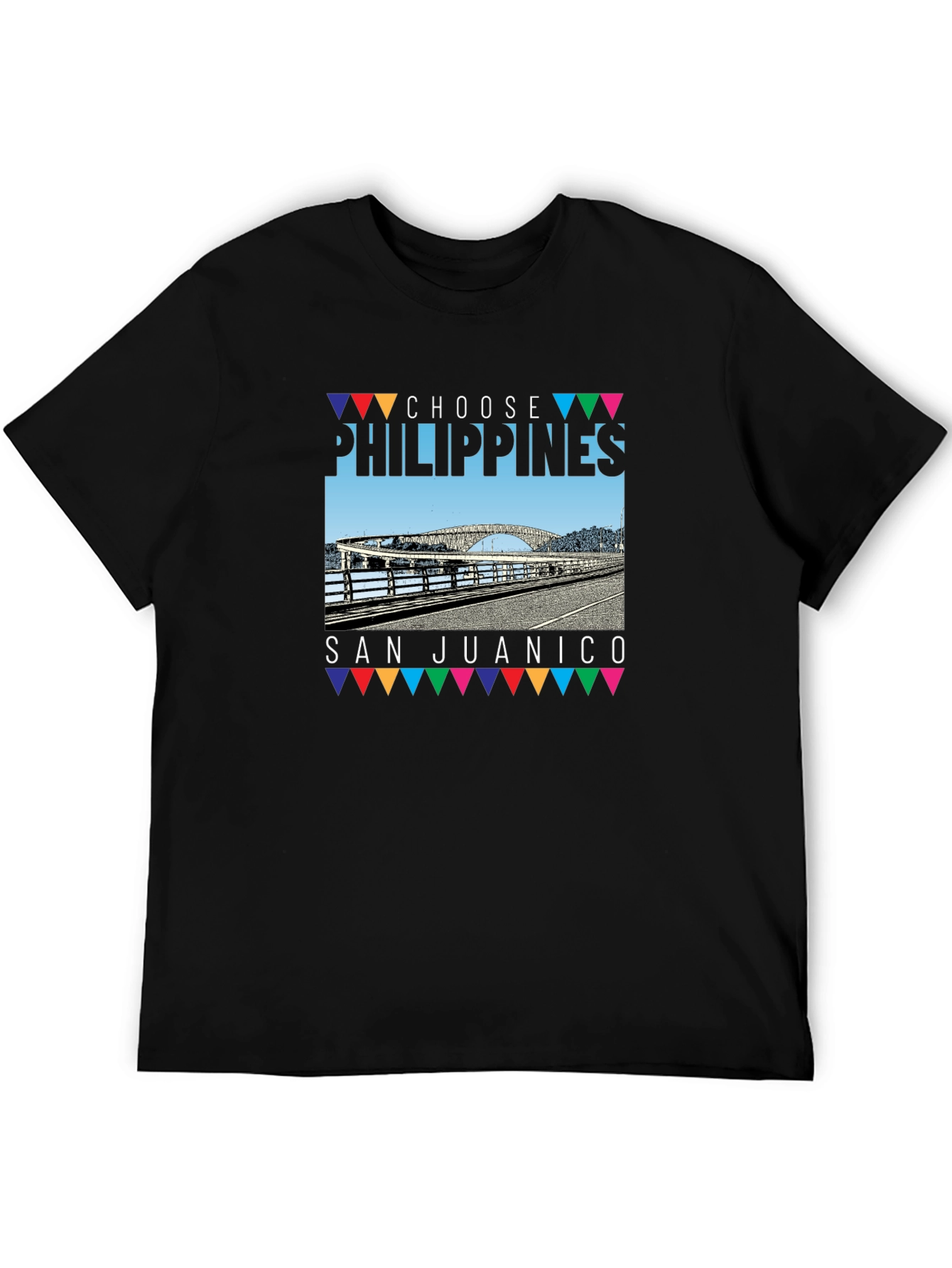 Choose Philippines San Juanico Bridge Graphic Tee