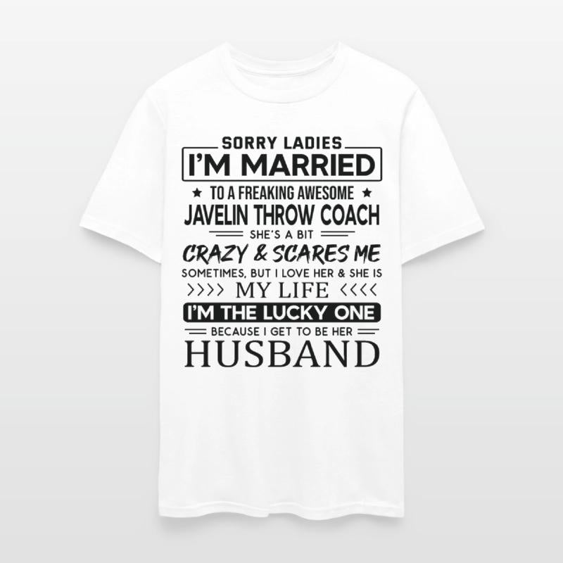 Javelin Throw Coach Funny Saying For Husband