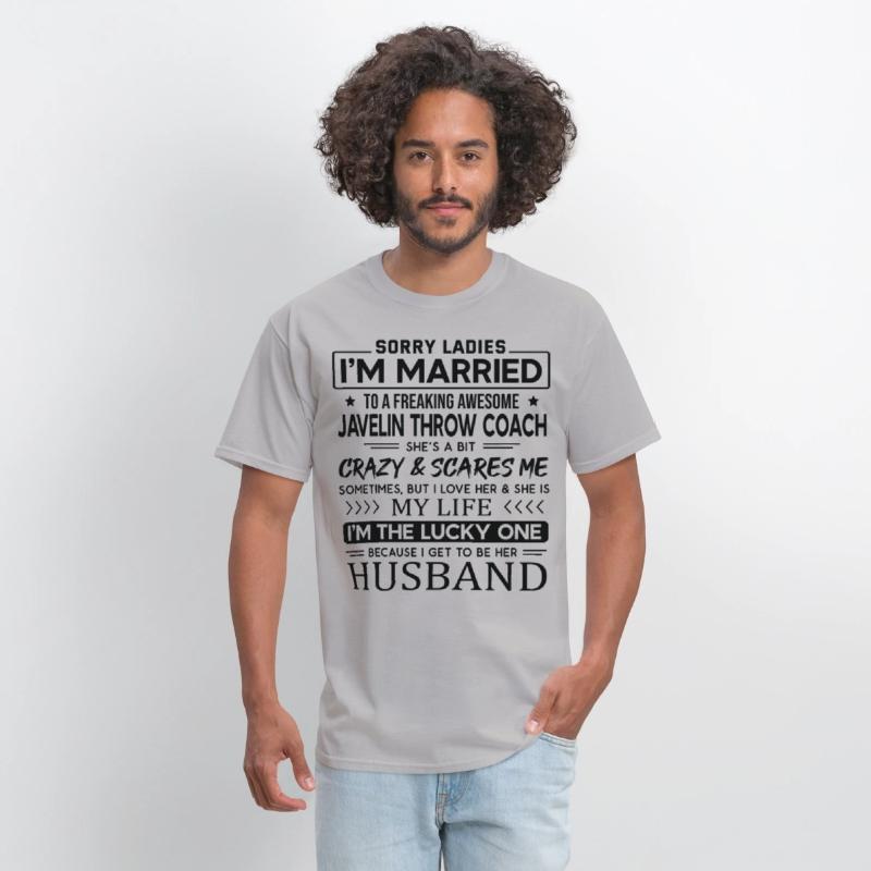 Javelin Throw Coach Funny Saying For Husband