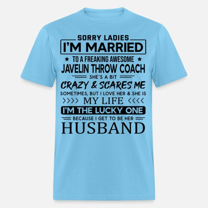 Javelin Throw Coach Funny Saying For Husband