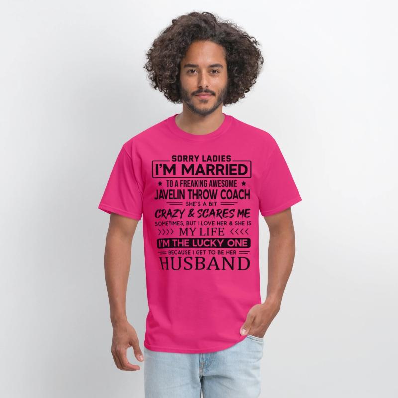 Javelin Throw Coach Funny Saying For Husband