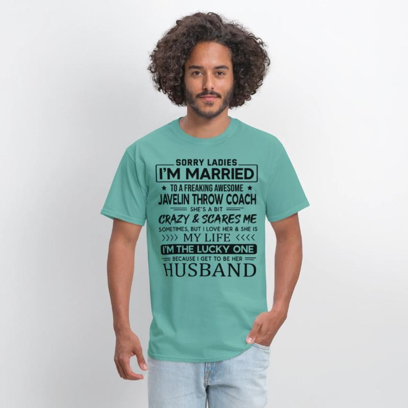 Javelin Throw Coach Funny Saying For Husband