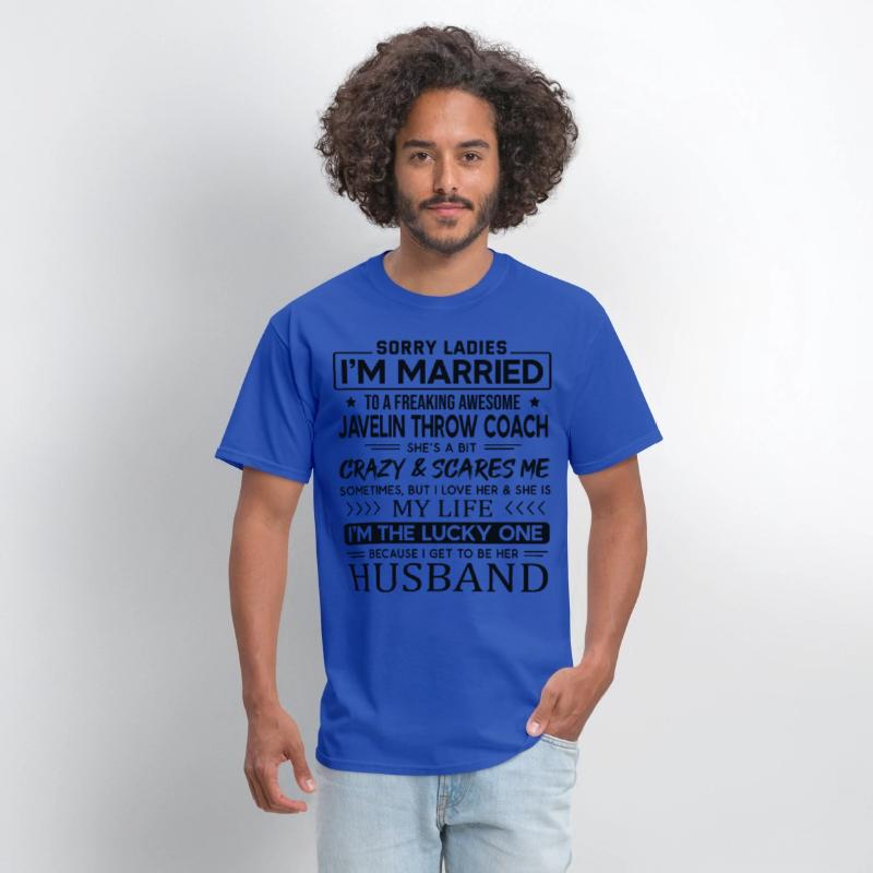 Javelin Throw Coach Funny Saying For Husband