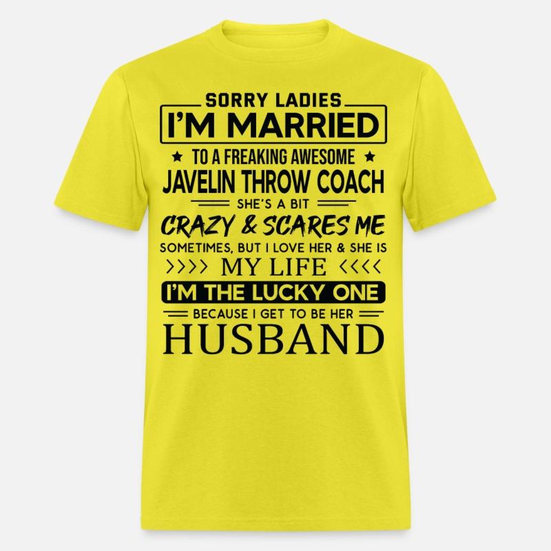 Javelin Throw Coach Funny Saying For Husband