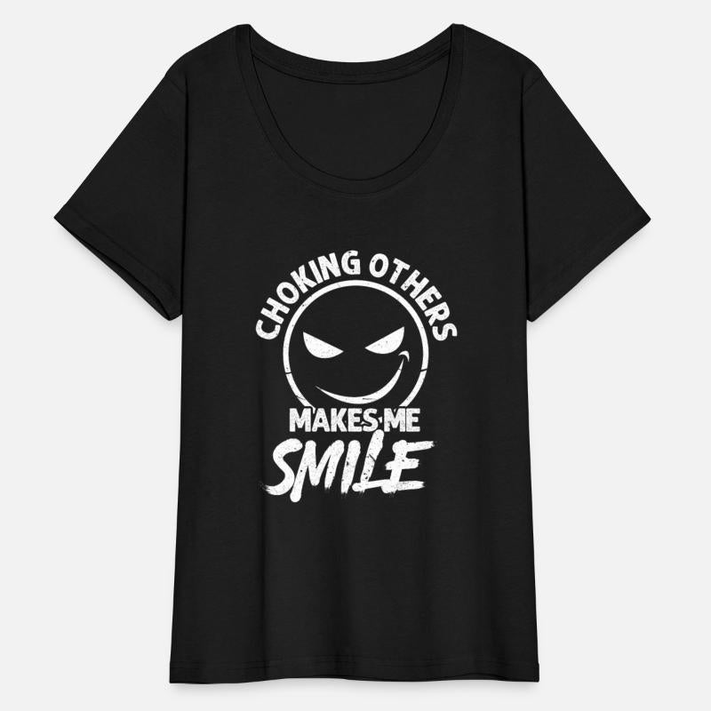 Jiu Jitsu Choking Others Makes Me Smile