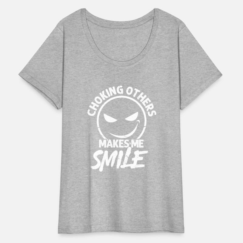 Jiu Jitsu Choking Others Makes Me Smile
