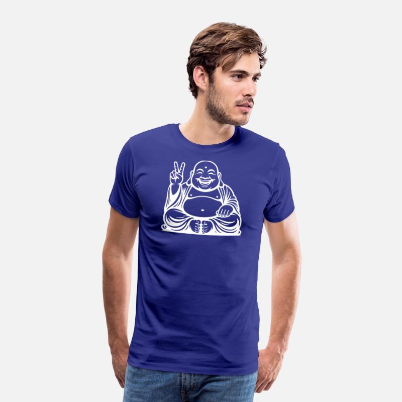 Joyful Buddha Peace Symbol Design
