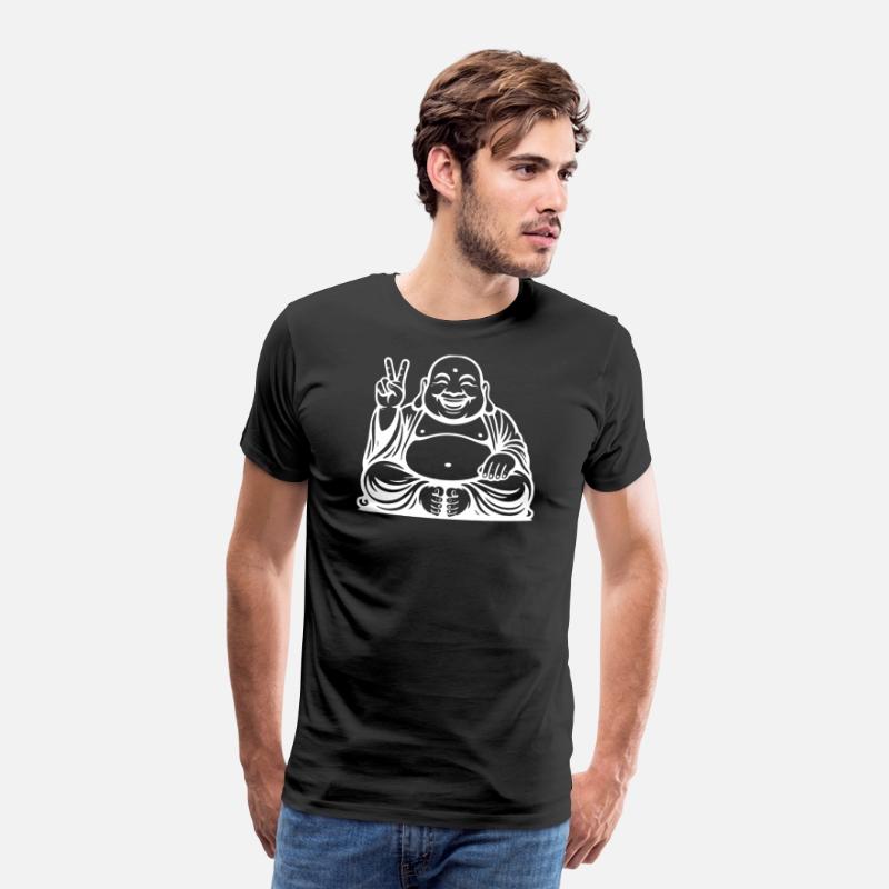 Joyful Buddha Peace Symbol Design