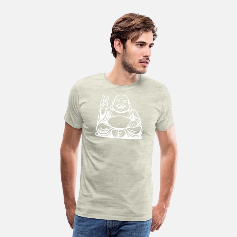 Joyful Buddha Peace Symbol Design