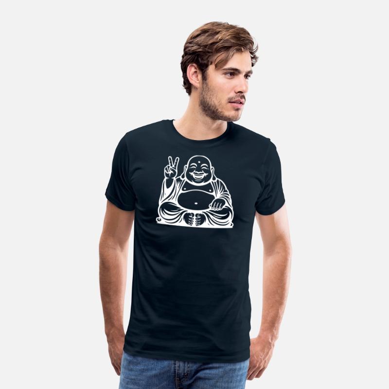 Joyful Buddha Peace Symbol Design