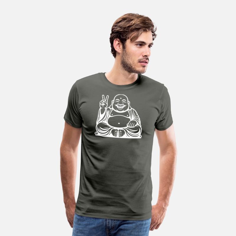 Joyful Buddha Peace Symbol Design