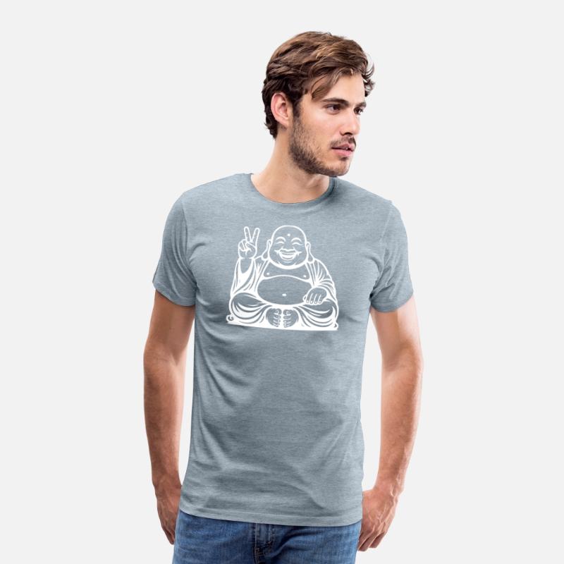 Joyful Buddha Peace Symbol Design