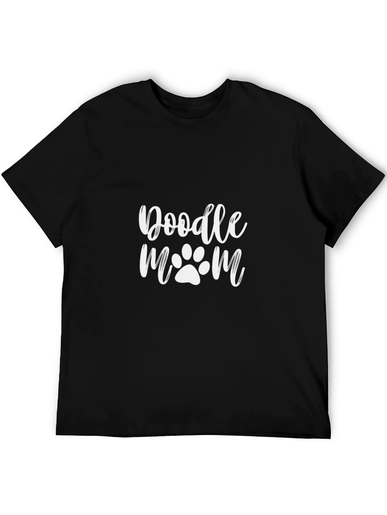 Doodle Mom Black T-Shirt