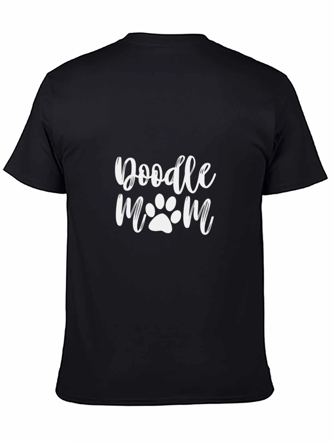 Doodle Mom Black T-Shirt