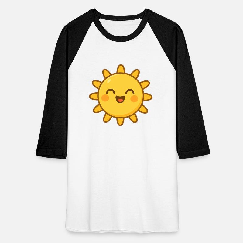 Kawaii Cartoon Sun Icon – Happy & Playful Vector