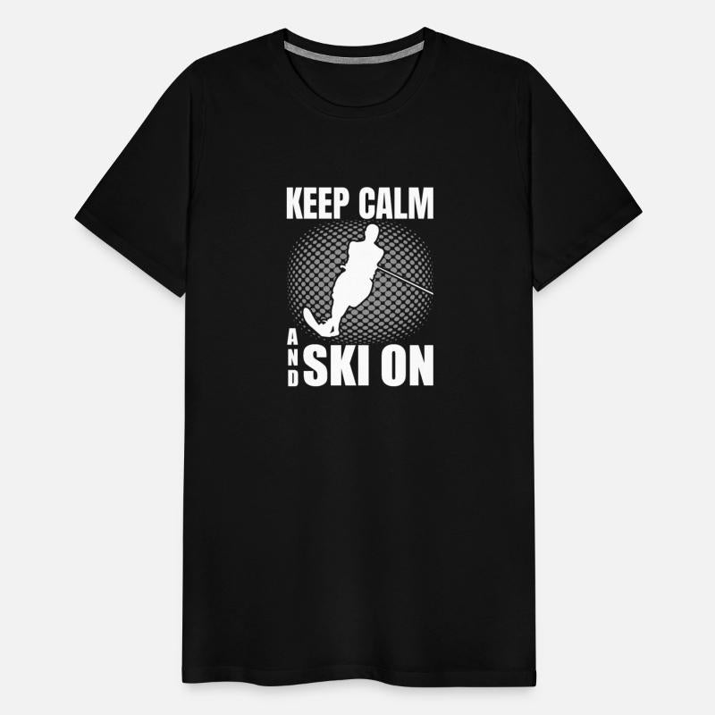 Keep Calm And Ski On - Vintage Water Skiing