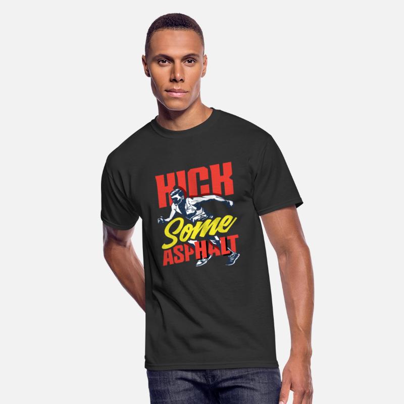 Kick Some Asphalt Runner Motif
