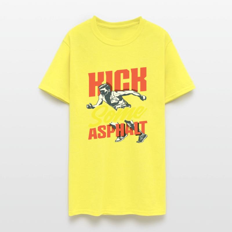 Kick Some Asphalt Runner Motif