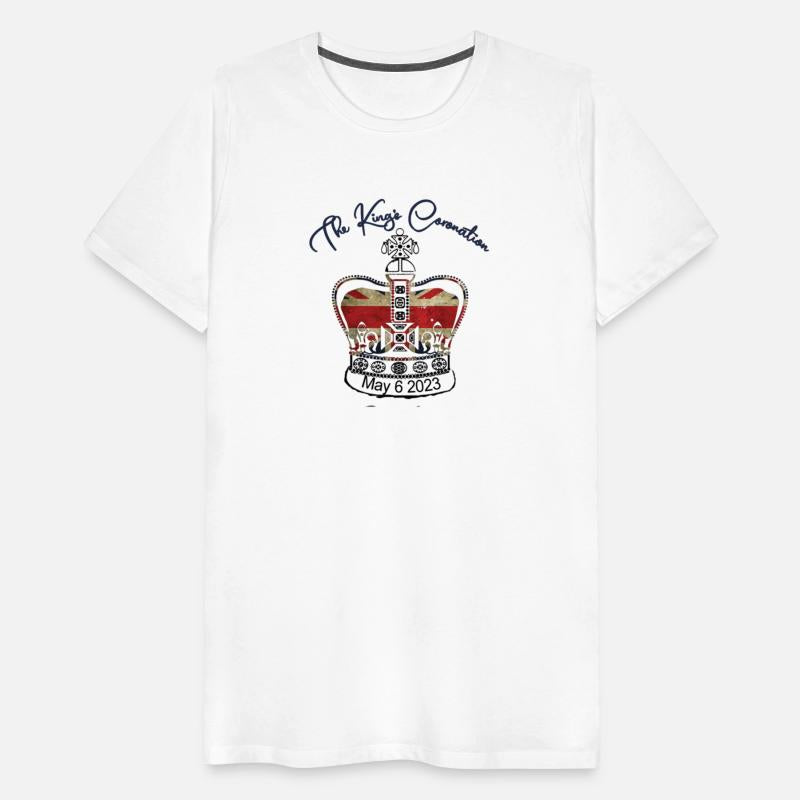King Charles III Coronation Union Jack Gold Crown