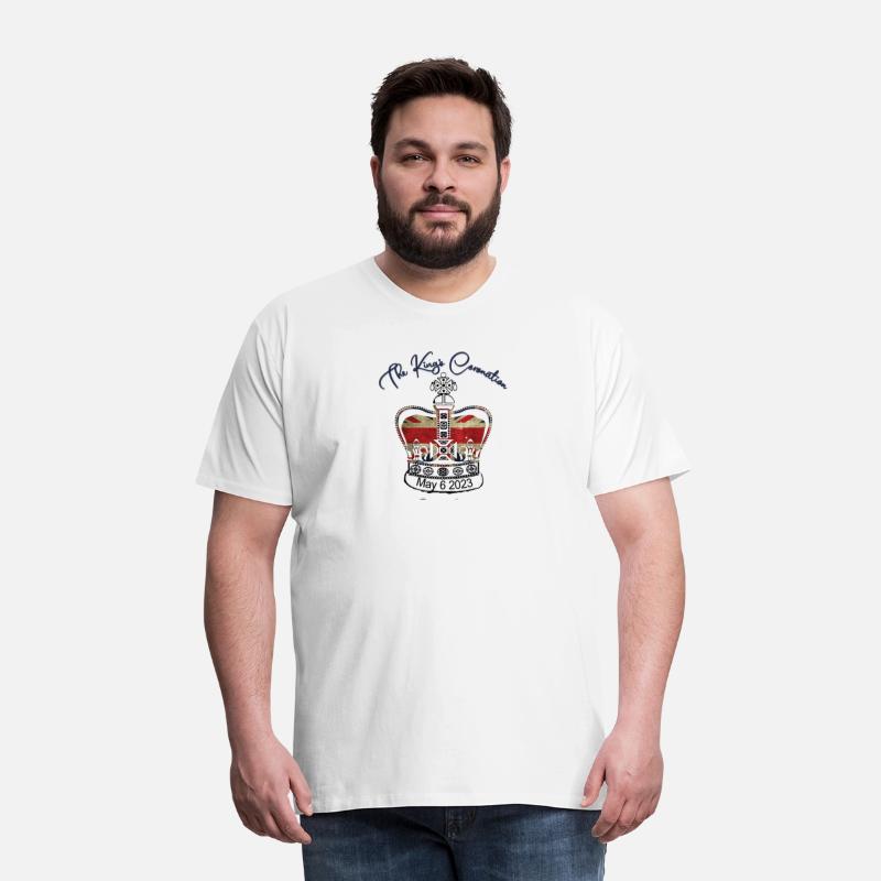 King Charles III Coronation Union Jack Gold Crown