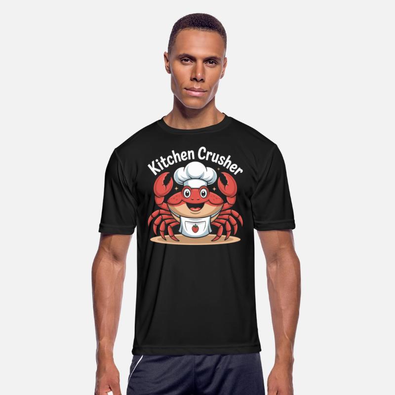 Kitchen Crusher Chef Job Crab Design Culinary Fun