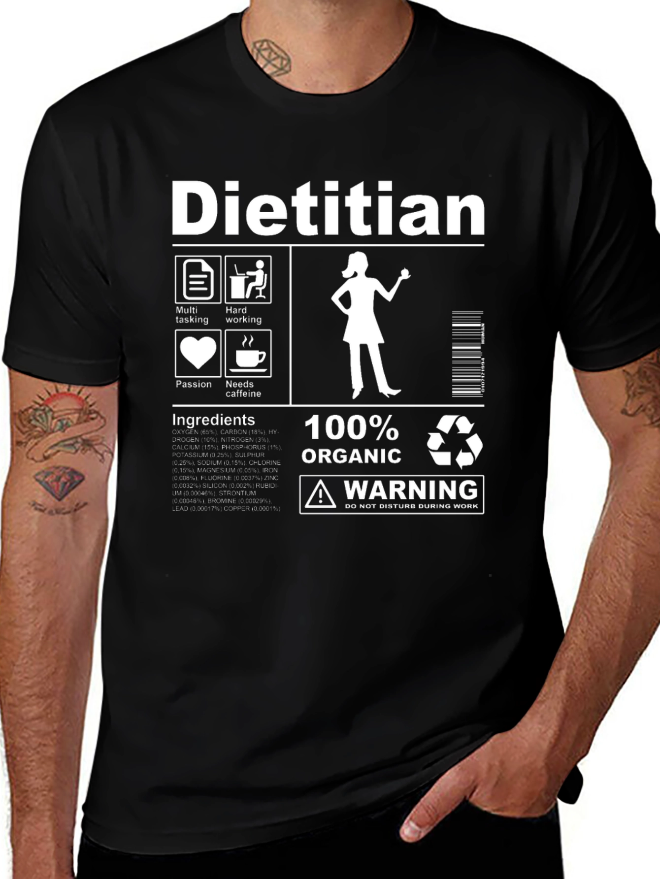 Dietitian T-Shirt - Funny Profession Tee