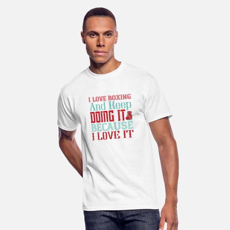 Knockout Passion: I Love Boxing Design
