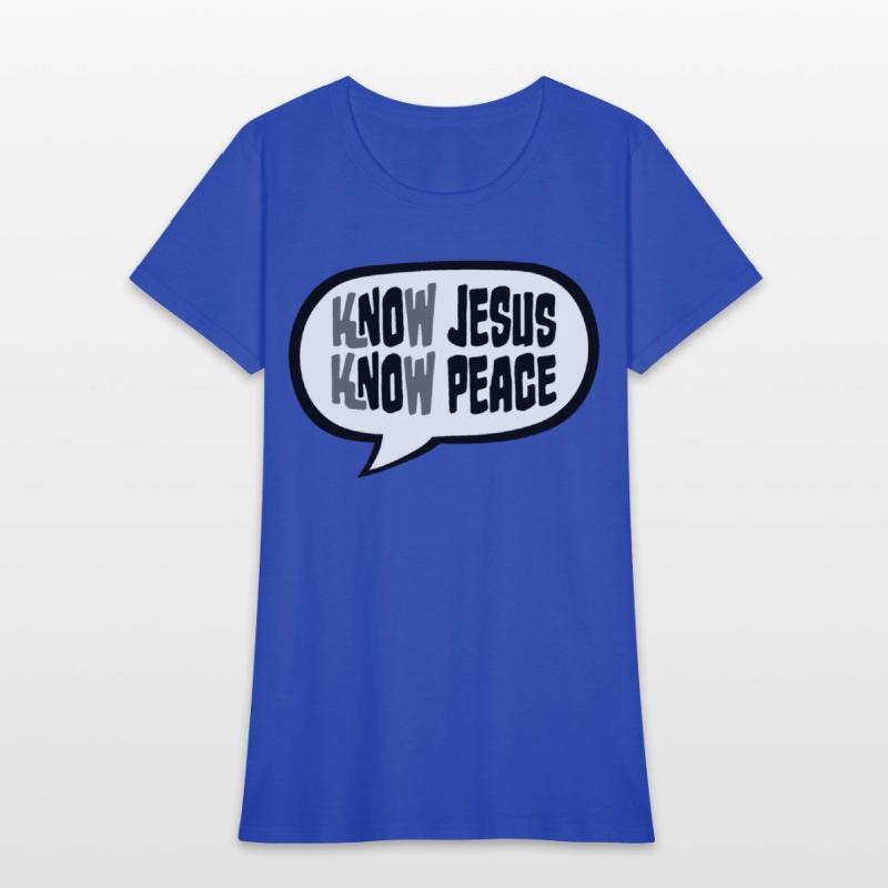 Know Jesus Know Peace No Hate Christian Bible Love