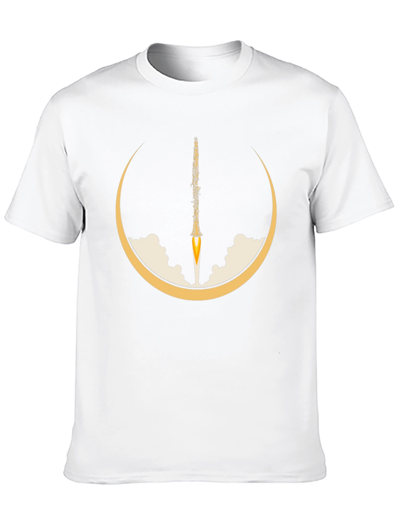 Oboe Rocket T-Shirt - Musical Launch