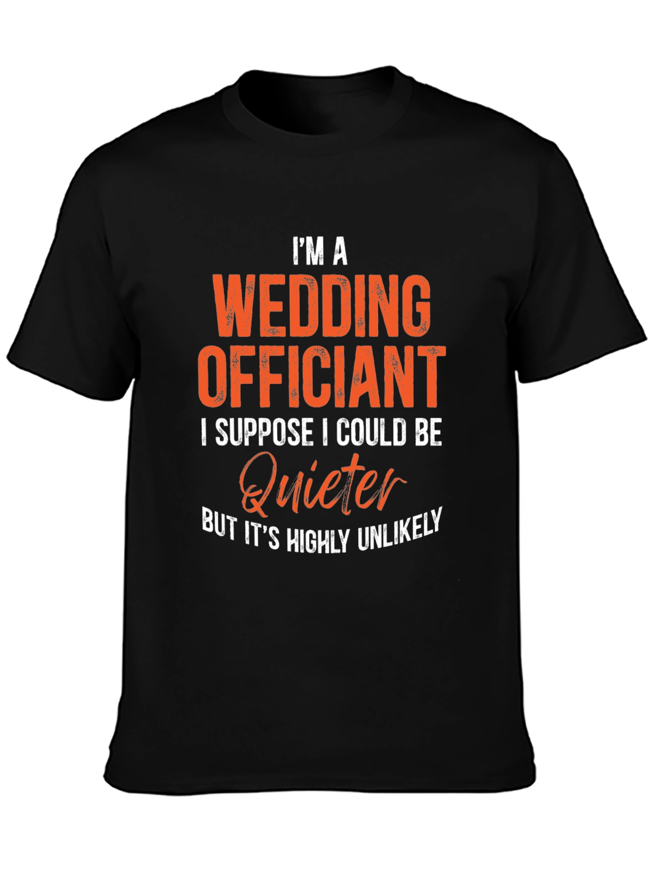 Wedding Officiant T-Shirt - Loud & Proud