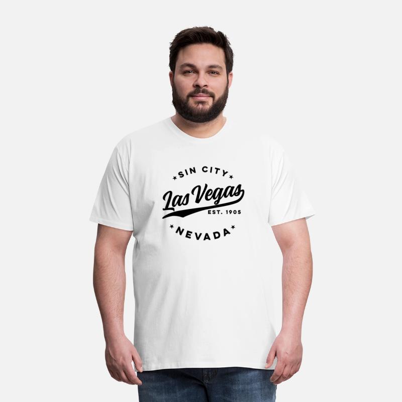 Las Vegas Sin City Nevada Black Text