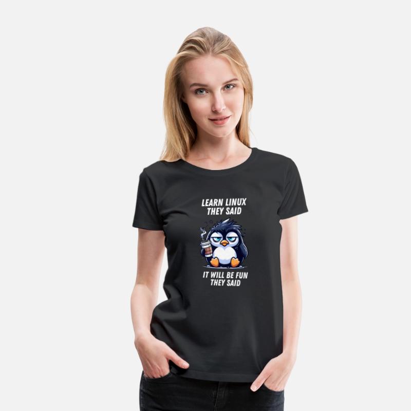 Learn Linux Funny Premium