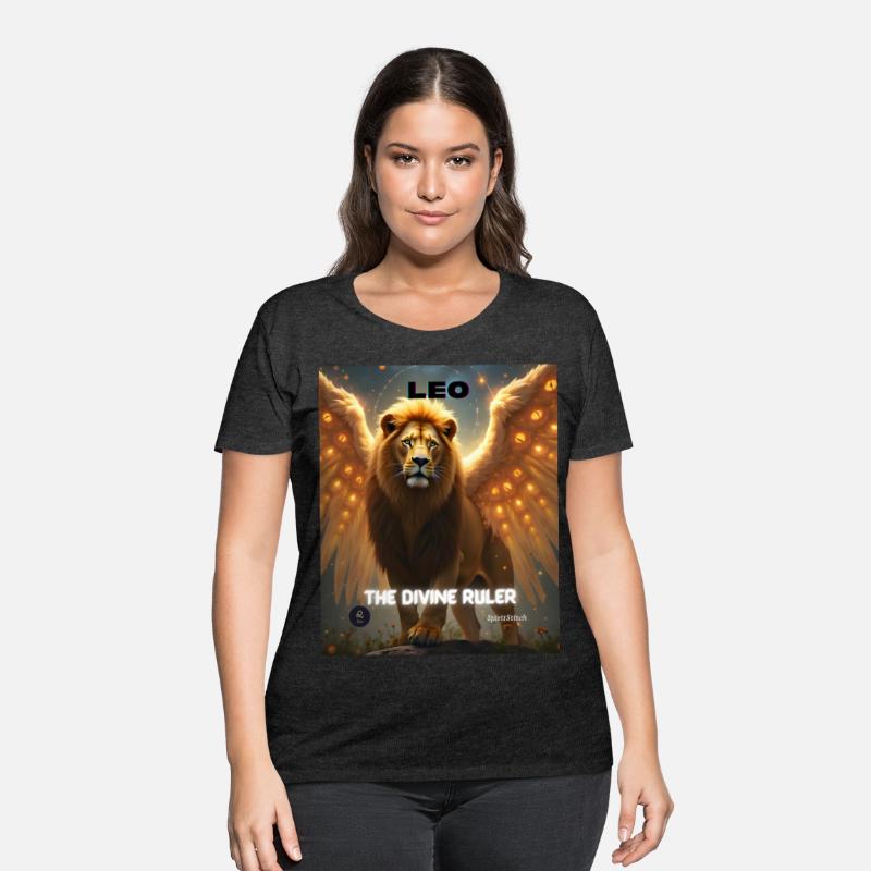 Leo the Divine Ruler with Angel Wings