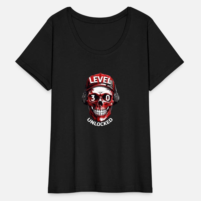 Level 30 Unlocked Funny Video Gamer 30th Birthdays