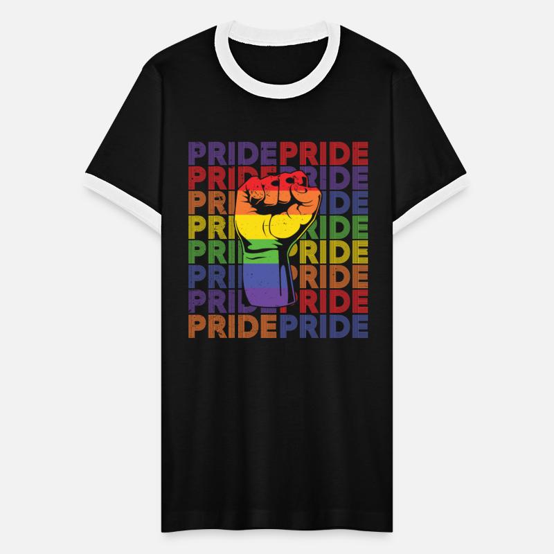 LGBT Rainbow Fist Pride Lesbian Gay Support