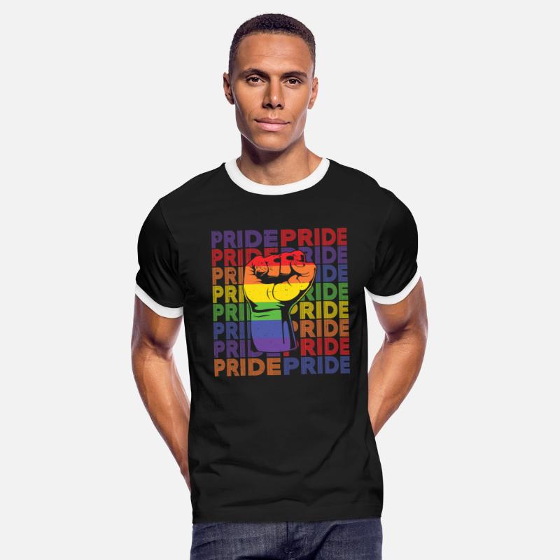 LGBT Rainbow Fist Pride Lesbian Gay Support