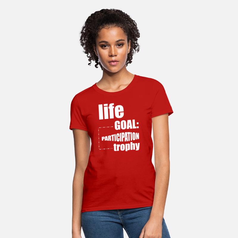 life goal participation trophy