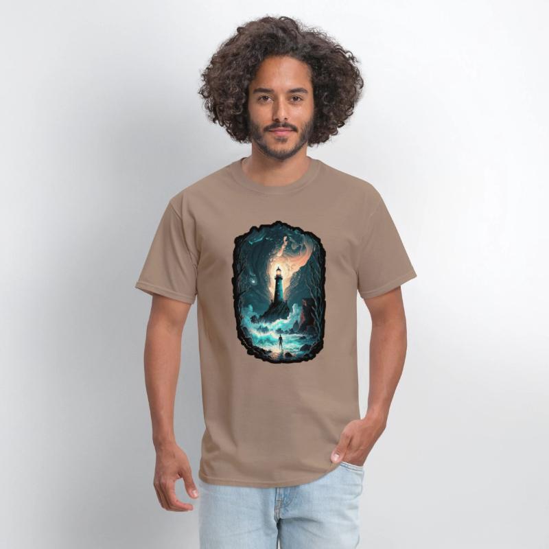 Lighthouse Sea Surreal Water Trend Mystical