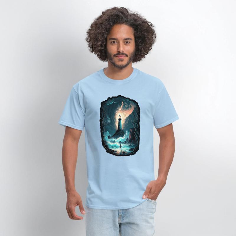 Lighthouse Sea Surreal Water Trend Mystical