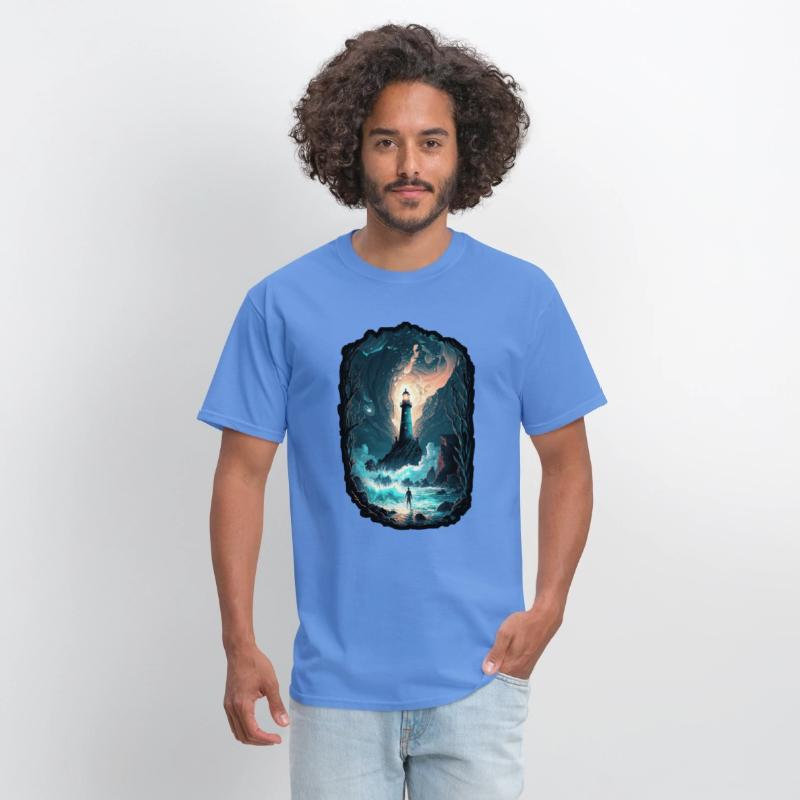 Lighthouse Sea Surreal Water Trend Mystical