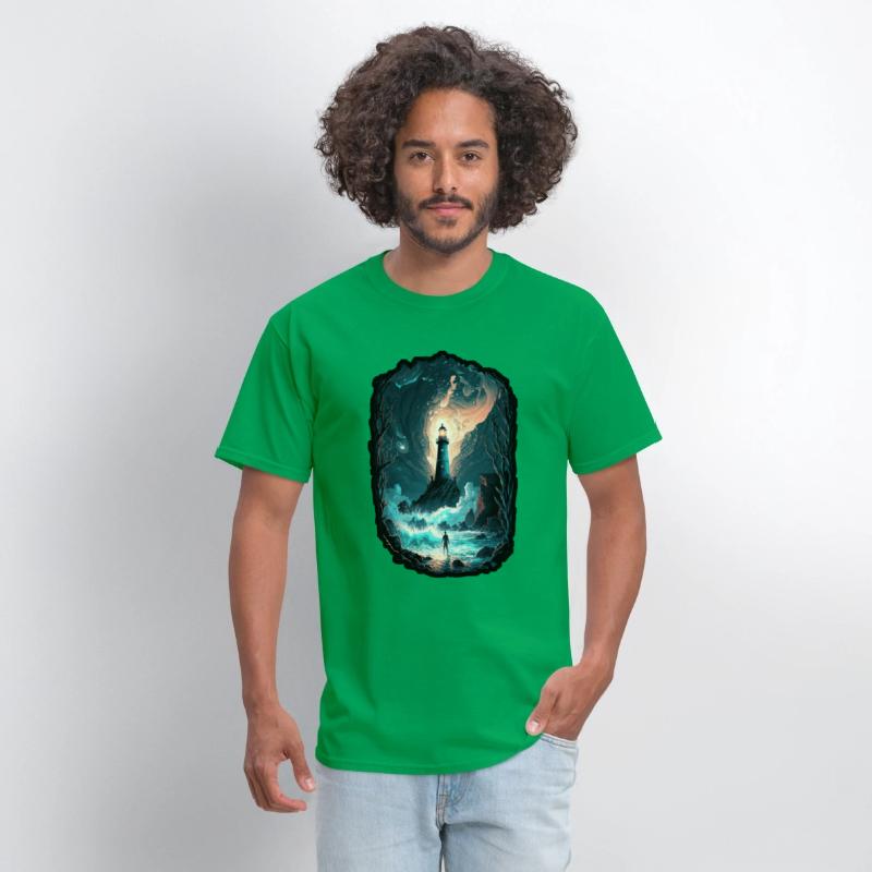 Lighthouse Sea Surreal Water Trend Mystical