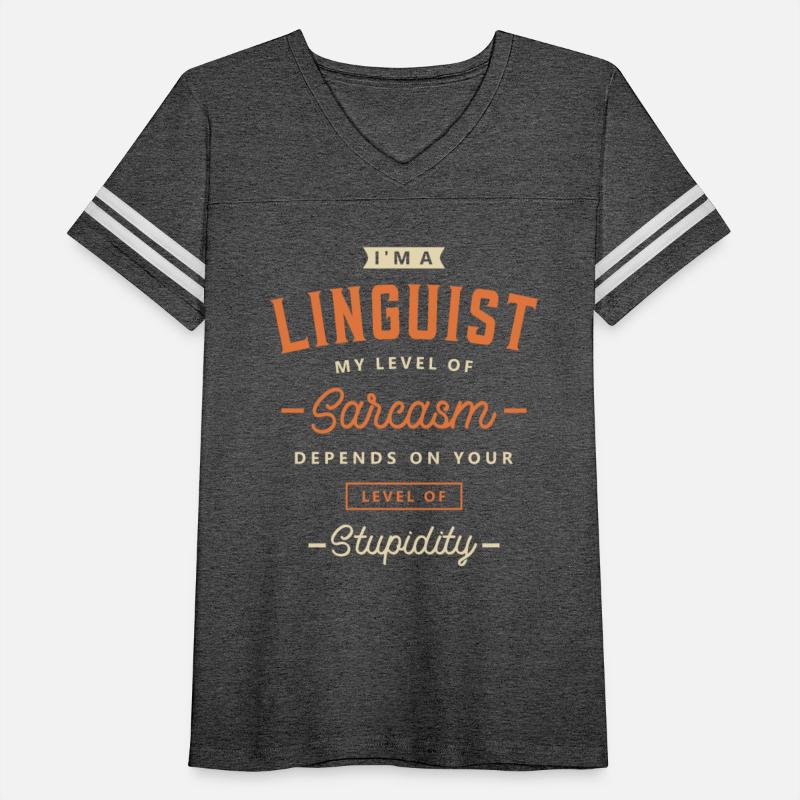 Linguist Funny Job Title Profession Birthday