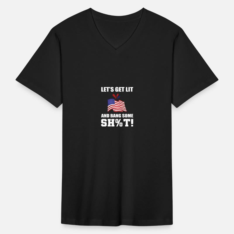 Lit and Bang American Veteran Or Military Gift