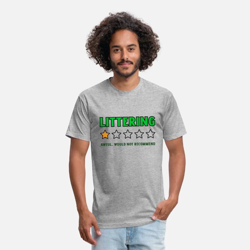 Littering 1 star rating Keep earth clean Earth Day