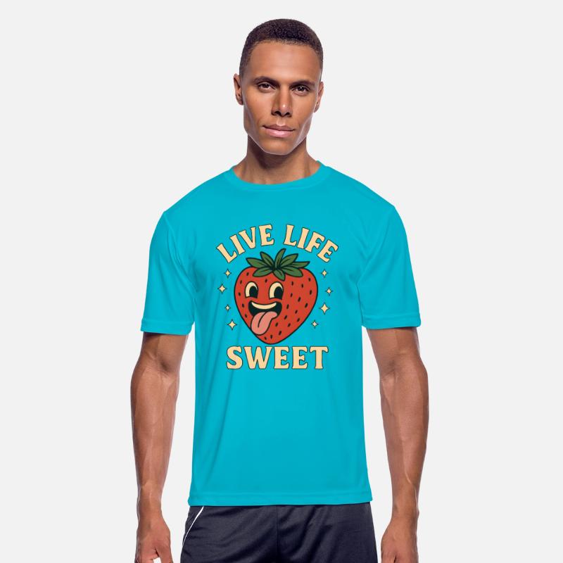Live Life Sweet – Funny Strawberry