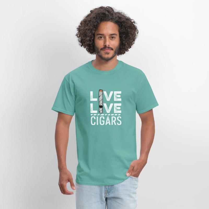 Live Live Cigars Drinker or Smoker Gift